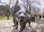 Visit Wojtek the Soldier Bear Memorial, Princes Street Gardens, Edinburgh, Scotland