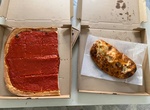 Eat Tomatoe Pie at Iannellis Bakery, Philadelphia, Pennsylvania
