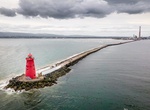 See Poolbeg Lighthouse, Dublin, Ireland