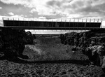 Cross the Midlina (Bridge Between Continents), Sandvík, Iceland