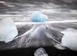 Visit Black Sand Beach of Jökulsárlón Lagoon, Iceland