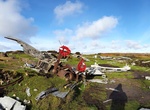 Visit B-29 Bleaklow Bomber (Over Exposed) Crash Site, Bleaklow, England