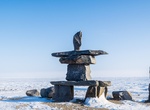 See Inuksuk in Churchill, Manitoba, Canada