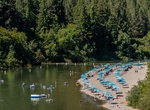 Visit Johnson's Beach, Guerneville, California