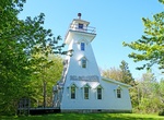 See Wallace Harbour Rear Range Lighthouse, Nova Scotia, Canada