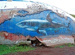 See La Rose Mural, Hanga Piko, Easter Island