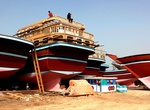 Visit Lenj Ship factory, Qeshm Island, Iran