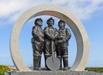 See Miners Monument, Greymouth, New Zealand