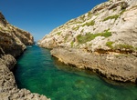 Swim at Wied il-Għasri, Gozo, Malta