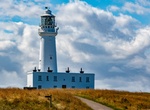 See Flamborough Head Lighthouse, Yorkshire. England