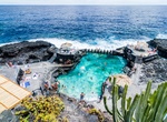 Swim at Charco Azul (La Palma), Canary Islands