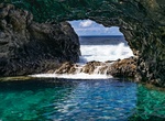 Swim at Charco Azul (El Hierro), Canary Islands