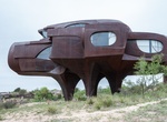 See Robert Bruno's Steel House, Lubbock, Texas