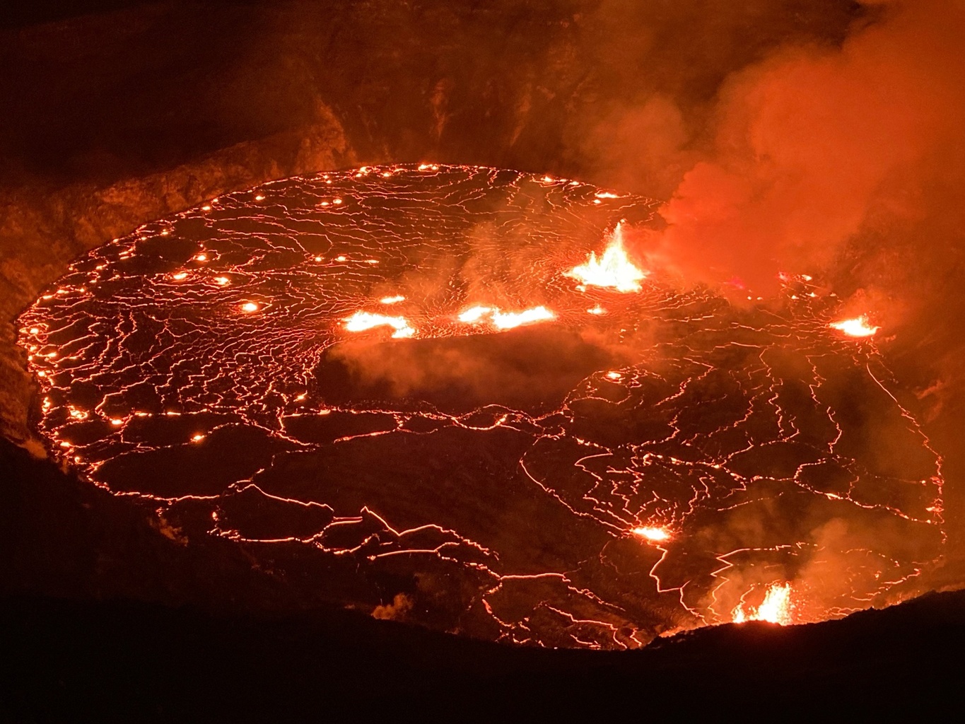Hawaii’s Kilauea, one of the world’s most active volcanoes, is erupting