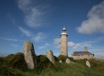 See Beacon Hill Cemetery Celtic Inscribed Stones, Lundy Island, England