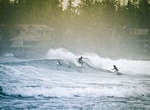 Surf Esowista Peninsula (Tofino), Vancouver island, Canada