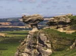 See Bunnet Stane, West Lomond, Scotland