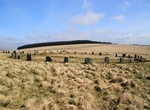Hike to Grey Wethers Stone Circle, Dartmoor, England