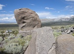 Bouldering Aeolian Buttes, Mono County, California
