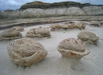 See Egg Hatchery (Cracked eggs, Alien hatchery), Bisti Badlands, New Mexico