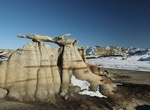 See Flying Gator Arch, Bisti Badlands, New Mexico