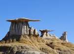 See Three Wings Hoodoos & Klingon Bird of Prey Arch, Bisti Badlands, New Mexico