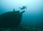 Wreck Dive John J. Audubon, Lake Huron, Michigan