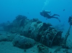 Wreck Dive Curtiss SB2C-1 Helldiver, Mā`alaea Bay, Maui, Hawaii