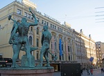 See Three Smiths Statue, Helsinki, Finland