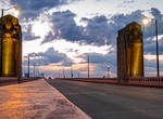 See Guardians of Traffic Statues, Hope Memorial Bridge, Cleveland, Ohio