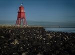 See Herd Groyne Lighthouse, South Shields, England