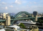 Cross Tyne Bridge, Newcastle upon Tyne, England