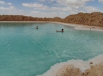 Float in Siwa Oasis Salt Pools, Siwa, Egypt
