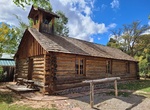 Visit Old Log Church at Pioneer Park, Monticello, Utah