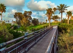 Cross Wishing Bridge, Abrasha Park, Tel Aviv, Israel