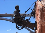 See "High Scaler" Statue, Hoover Dam, Nevada