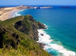 Hike to Te Werahi Beach, Cape Maria van Diemen & Twilight Beach, Cape Reinga, North Island, New Zealand