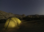 Camp at Hidden Valley Campground, Joshua Tree National Park