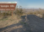 Off-road Spangler Hills & Wagon Wheel OHV Areas, Trona, California
