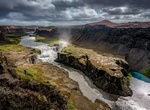 Hike to Hafragilsfoss Waterfall, Iceland