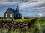 See Búða Church (Búðakirkja), Búðir, Snæfellsnes Peninsula, Iceland