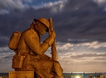 See Tommy World War One Soldier Sculpture, Seaham, England