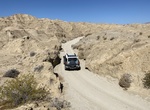 Off-road View of Badlands Wash, Anza-Borrego, Anza-Borrego Desert State Park, California
