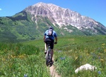 Mountain Bike Deer Creek Trail, Crested Butte, Colorado