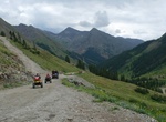 Off-road Cinnamon Pass Road, Colorado