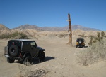 Off-road to Dead Palm Tree, Salton Sea, California