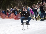 Attend Barstool Ski Races, Martin City, Montana