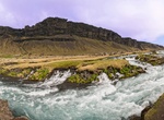 See Fossálar Waterfall, Þjóðvegur, Iceland