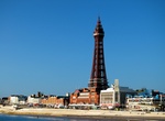 See View from Blackpool Tower, Blackpool, Lancashire, England