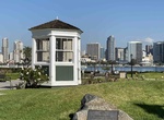 See Old San Diego Bay Ferry Toll Booth, Coronado, California